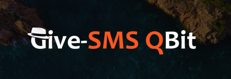 Логотип Give-SMS Qbit